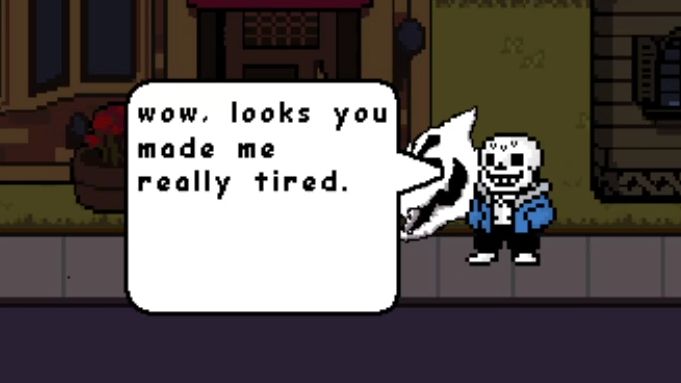 [deltarune sans fight]三角符文sans战一阶段一命无作弊无药!