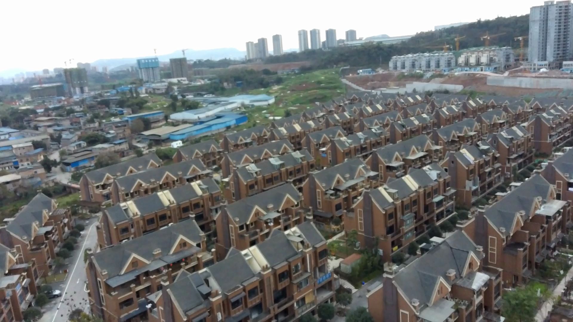 重庆巴南的别墅小区