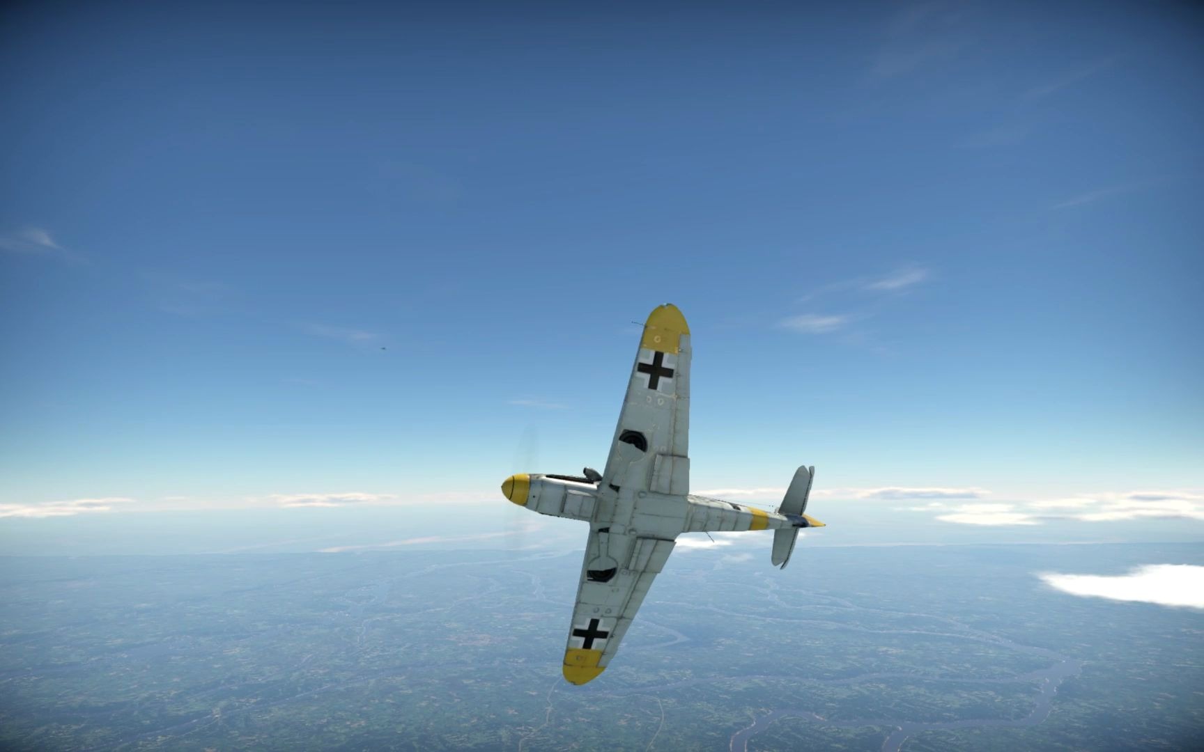 活动作品战争雷霆bf109f4四杀翻盘