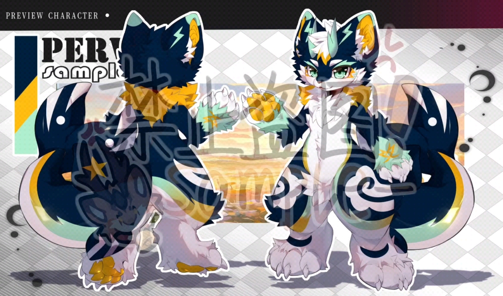 【兽设拍卖】爆裂玉鱼龙