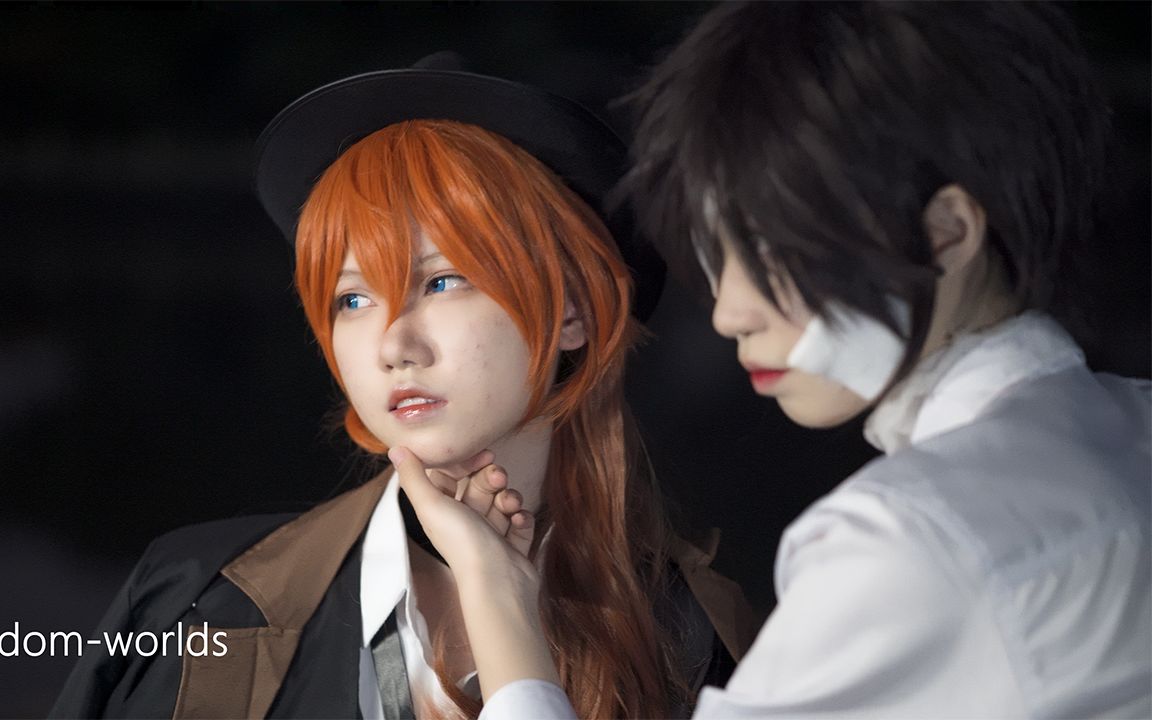 文豪野犬 cos 太宰治 中原中也 麽多2020 广州漫展