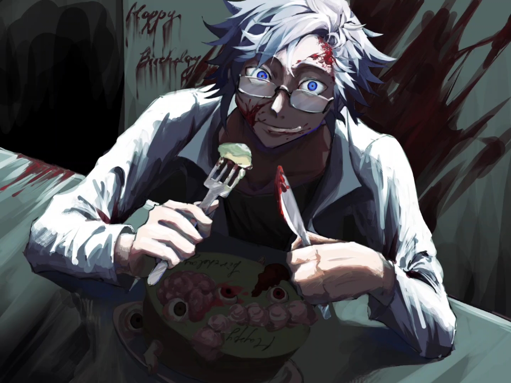 蒋女士生日躲实验室偷吃蛋糕