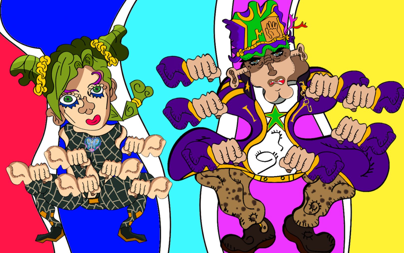 徐伦 承太郎 坑b【波因哥画风 第5期】