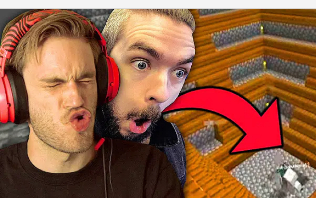 pewdiepie(英文字幕)我们在我的世界里建造了最伟大的东西!part1哔哩哔哩bilibili