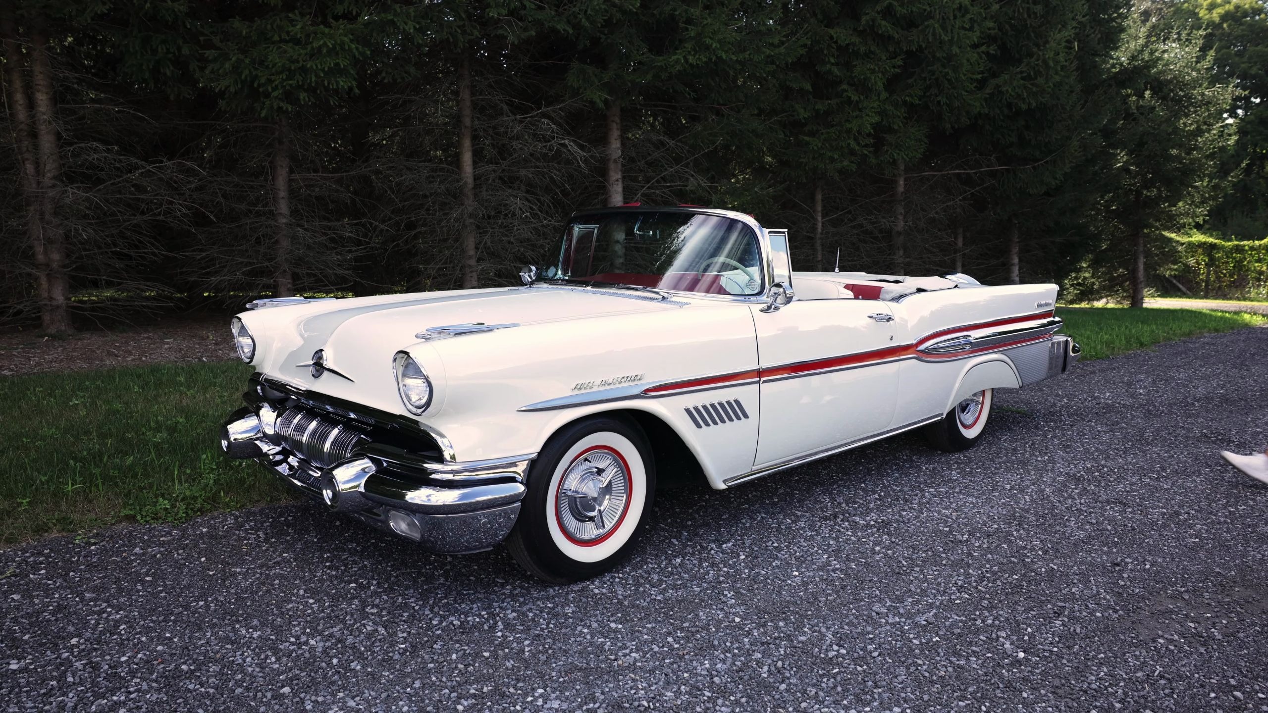1957 庞蒂亚克 bonneville 敞篷车