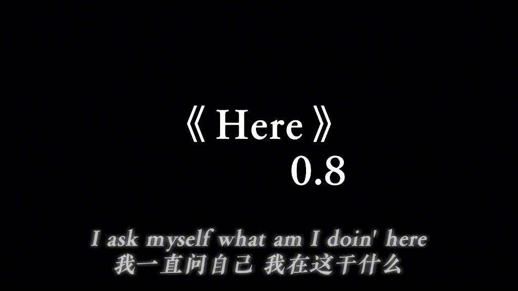 《here》哔哩哔哩bilibili