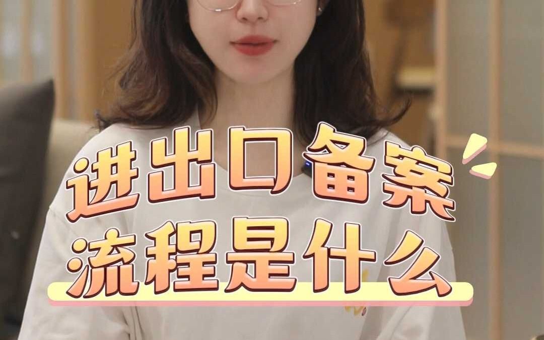 进出口备案流程是什么哔哩哔哩bilibili