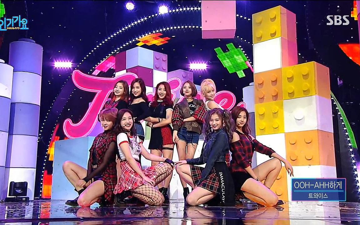 高清livetwicelikeoohahh四代女团高清现场舞台超美