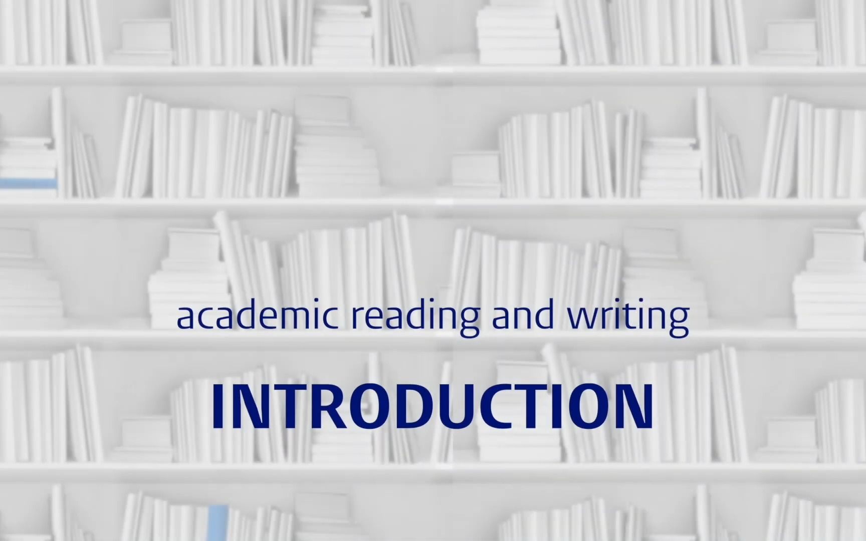 [图]Academic reading and writing in English Part 1 Introduction学术英语阅读写作系列｜荷兰莱顿大学