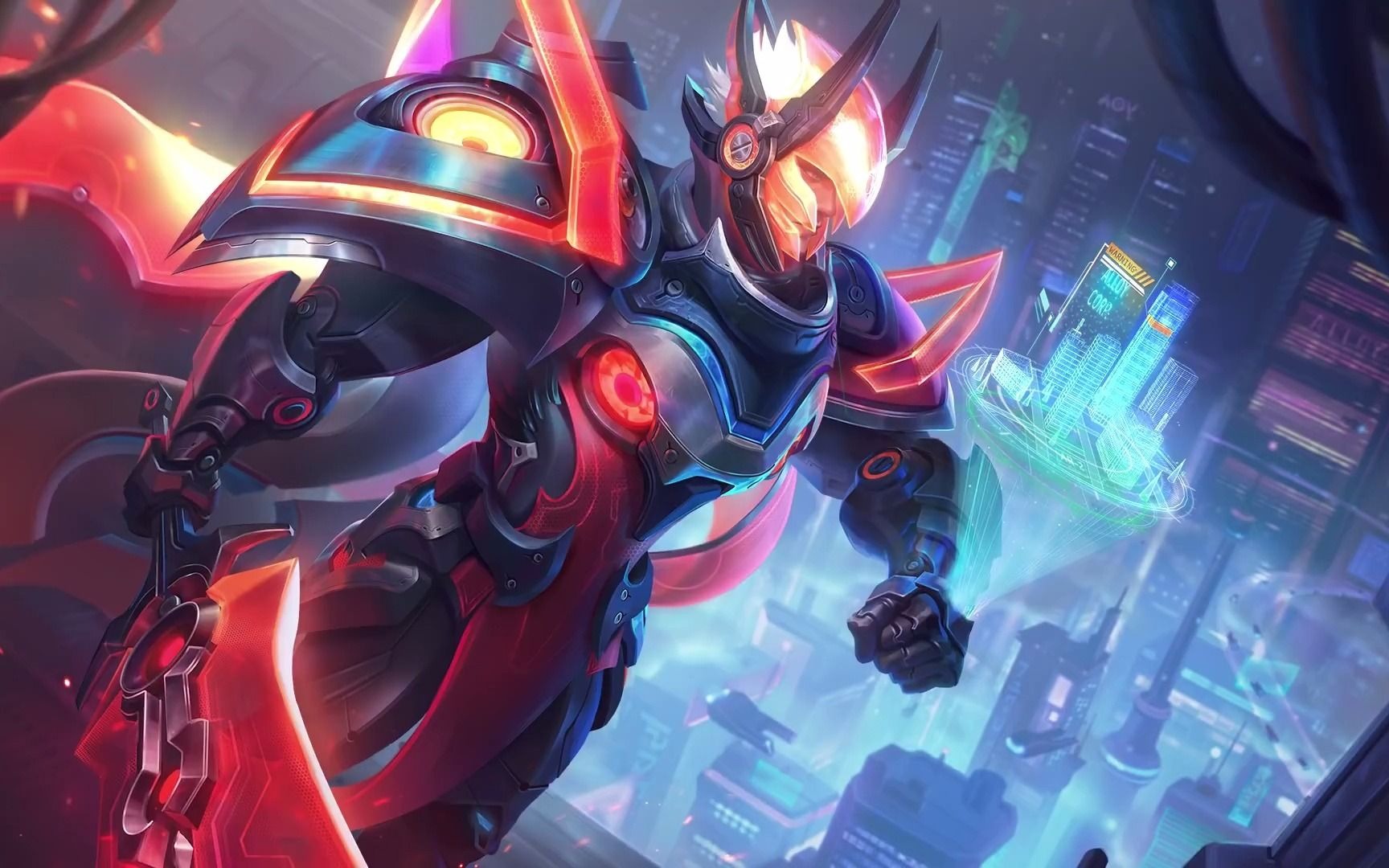 《garena 传说对决》莫托斯「合金进化」造型展示影片_哔哩哔哩_bili