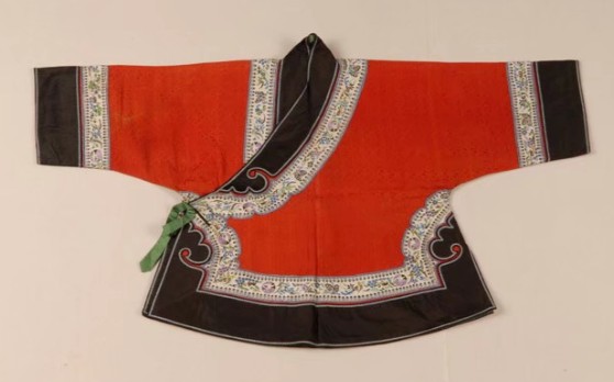 清式交领童装披风帔