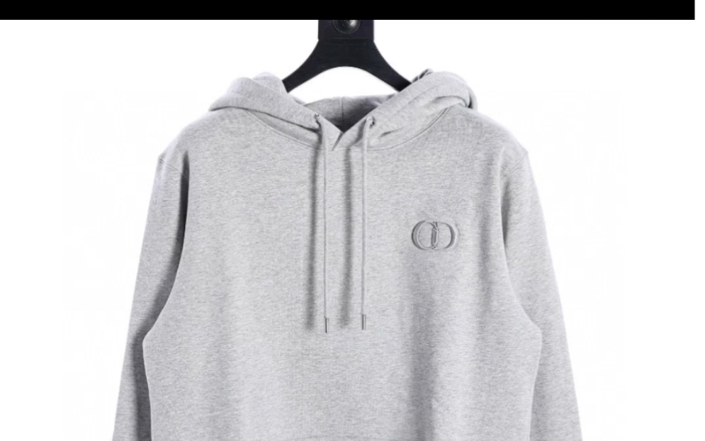 说下高仿dior迪奥经典刺绣cd连帽卫衣