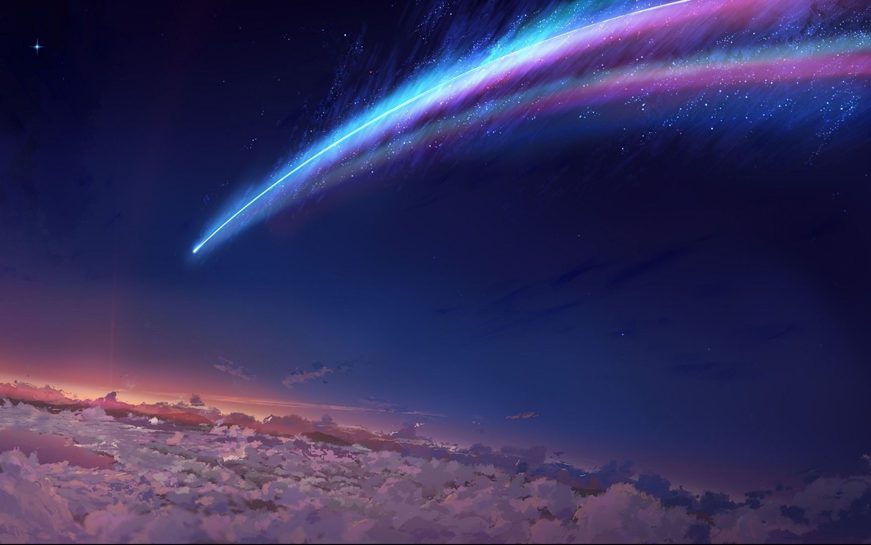 【壁纸向/amv】你的名字 炒鸡美的景色混剪(无剧透)