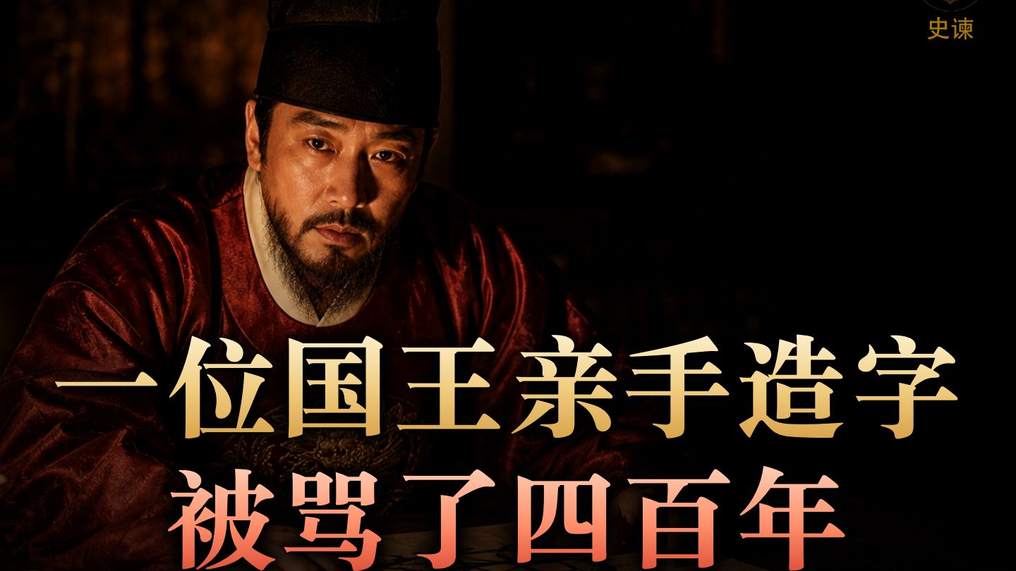 一位国王亲手造字，被骂了四百年