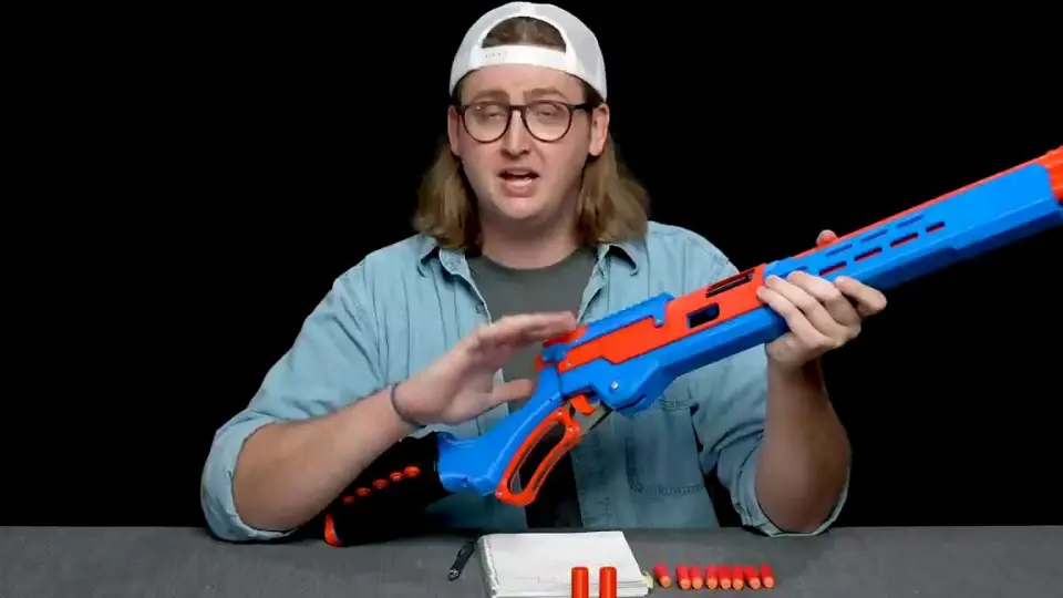 DIANA Blaster A new foam nerf blaster toy from Hare Technology 