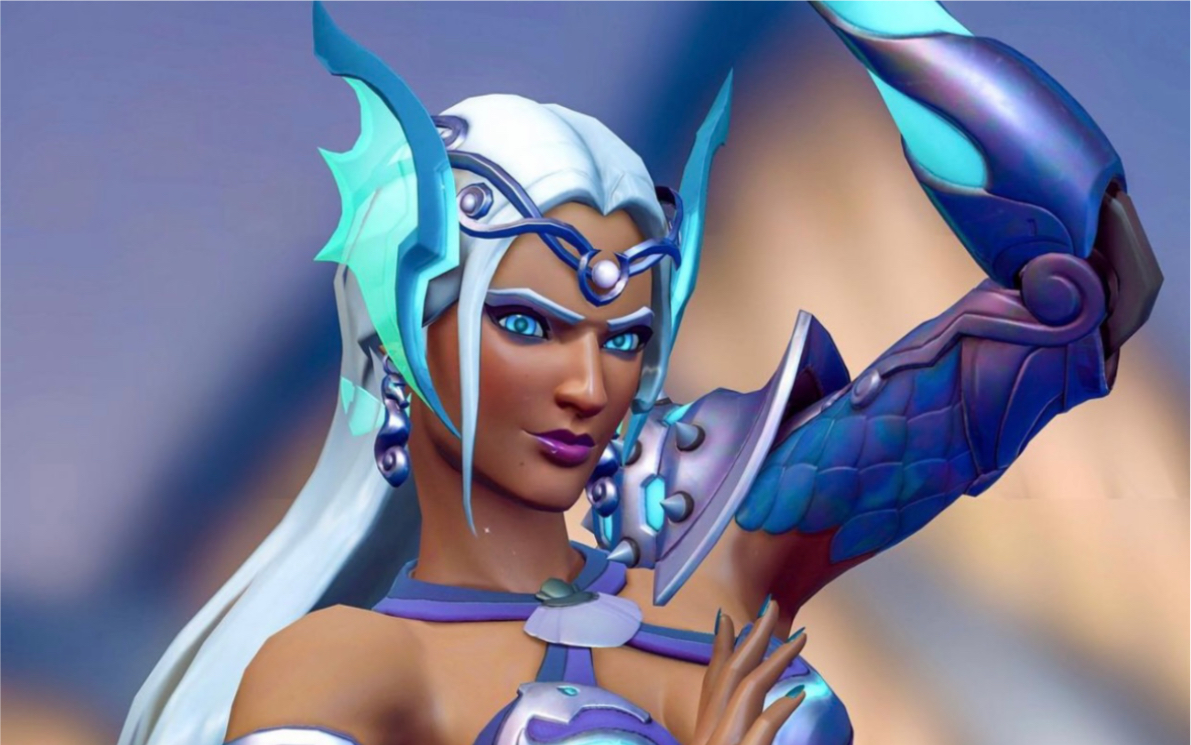 秩序之光夏日新皮肤仙女变美人鱼letsgooooooooo