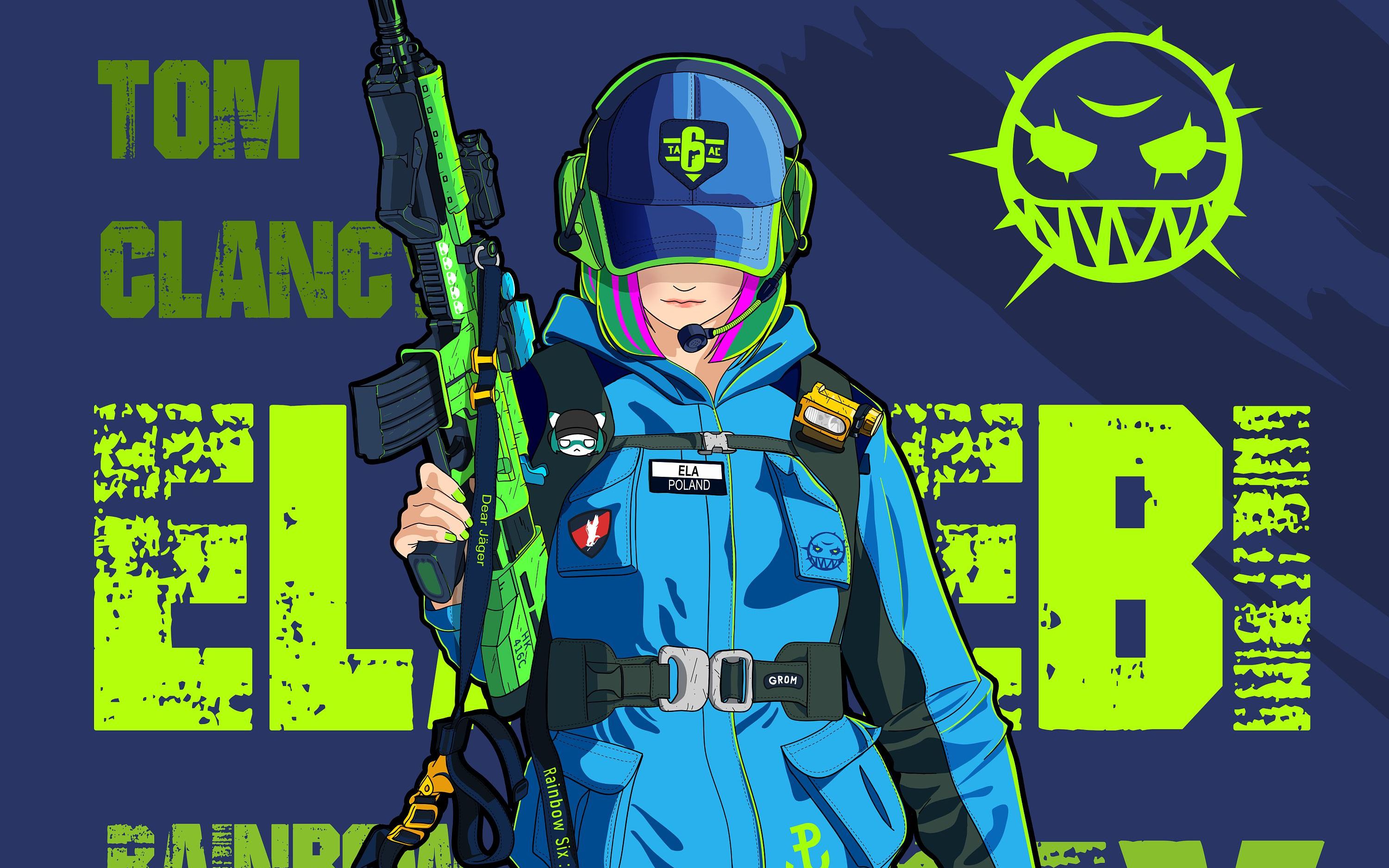 【日服黄金异闻】ela还得玩fo-12_哔哩哔哩bilibili_彩虹六号围攻