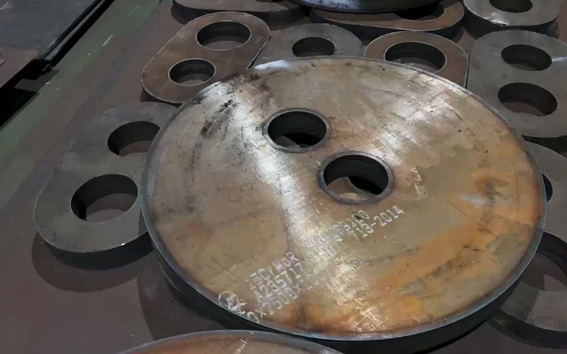 厚板钢板切割件成品效果,不想锻件就看过来