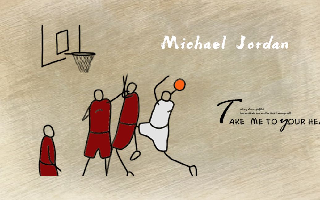 活动作品火柴人篮球动画飞人乔丹奥运会秀逆天滞空吓坏对手超强滞空