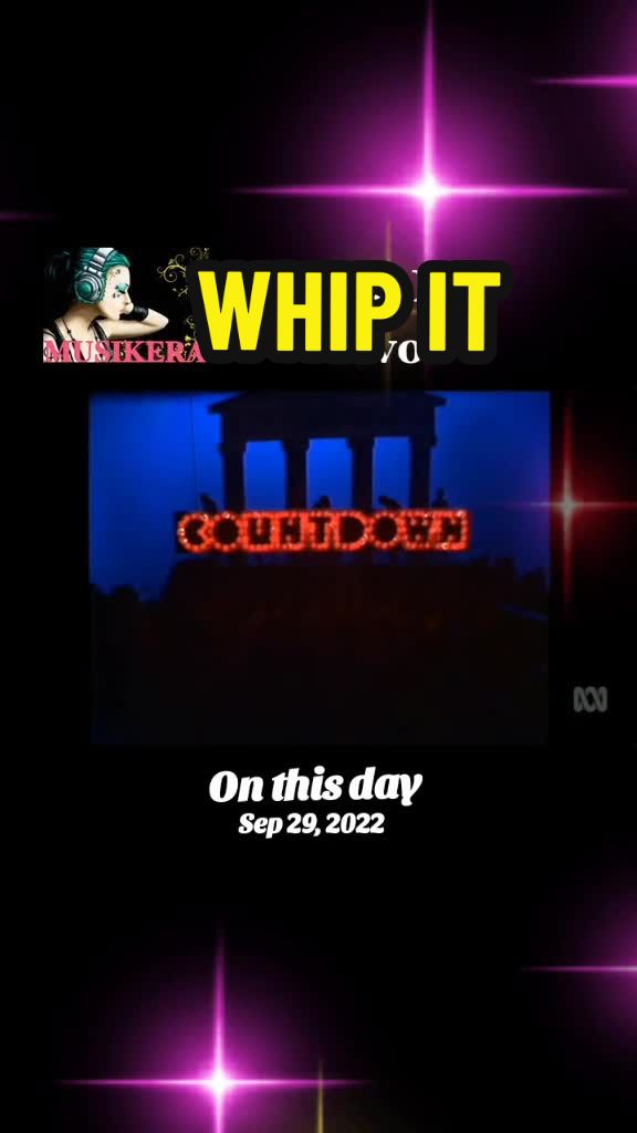 今天 #whipit #devo