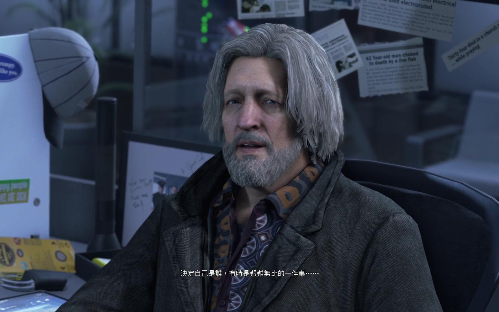 【底特律:变人】汉克在警局教康纳做人_哔哩哔哩_bilibili