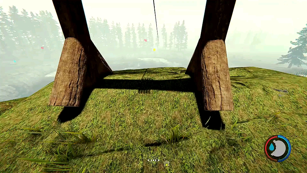 the forest 天坑 天梯完成效果_哔哩哔哩_bilibili