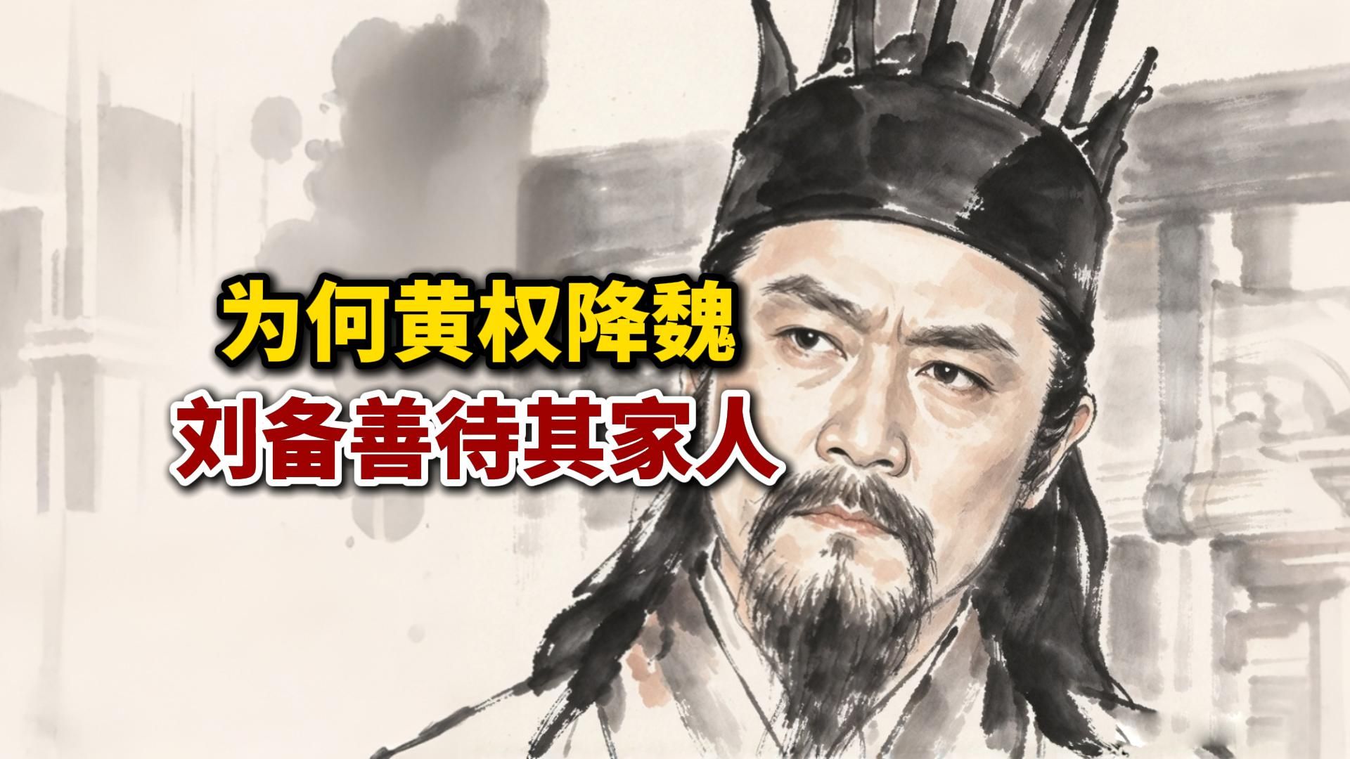 为何黄权降魏刘备还会善待其家人？