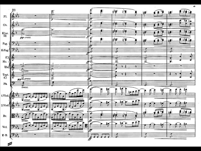勃拉姆斯第一交响曲总谱