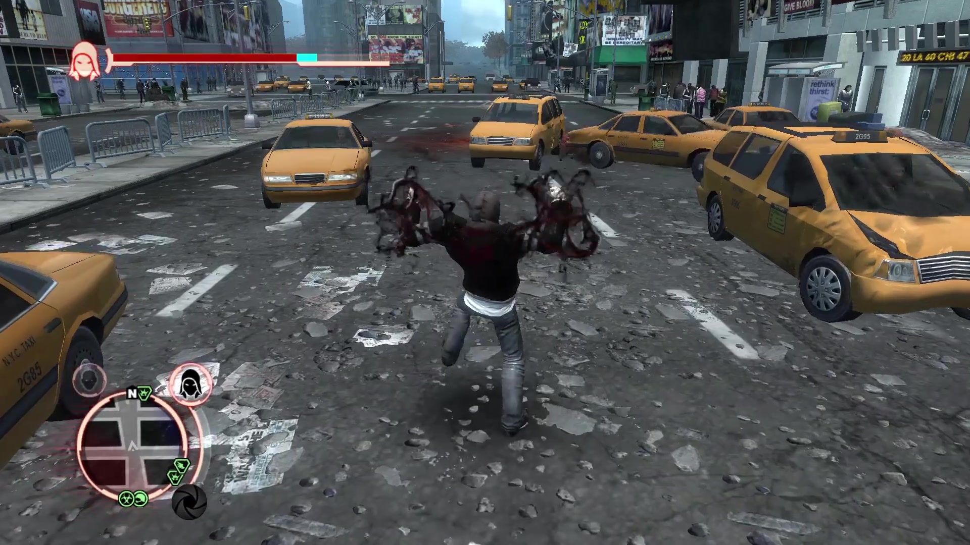 虐杀原形我通关了致敬心中永远的alexmercer