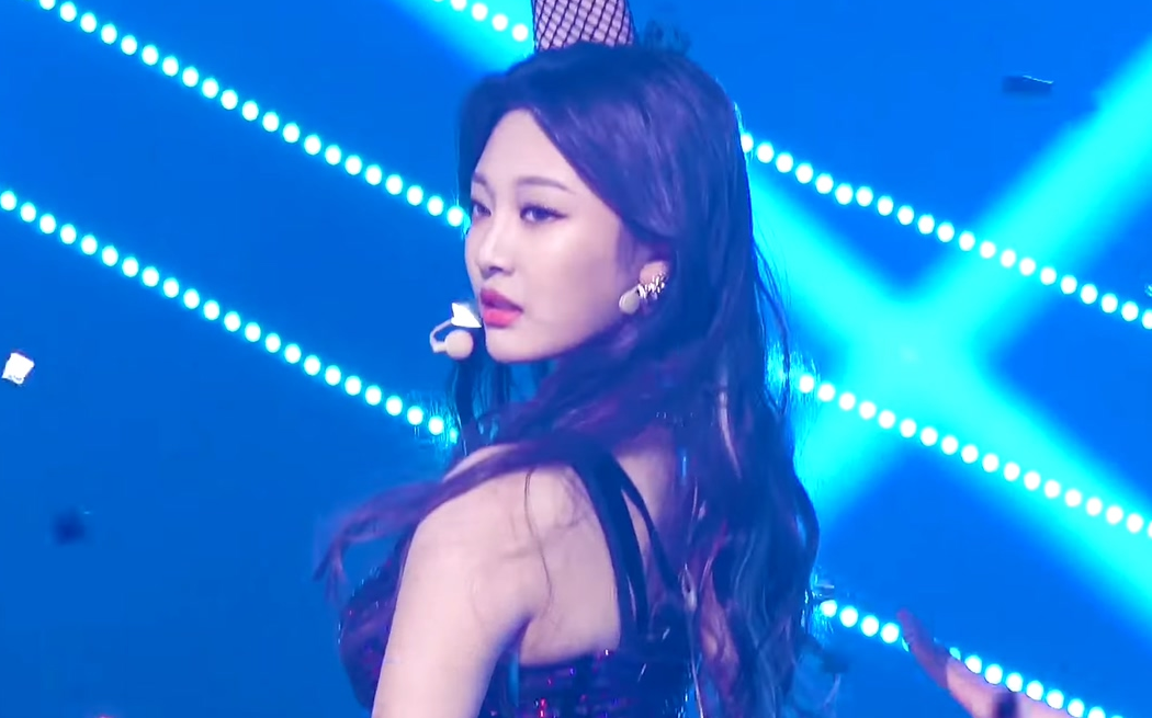 【4k中字直拍】黑曼巴出道宁宁最美造型 aespa - black mamba