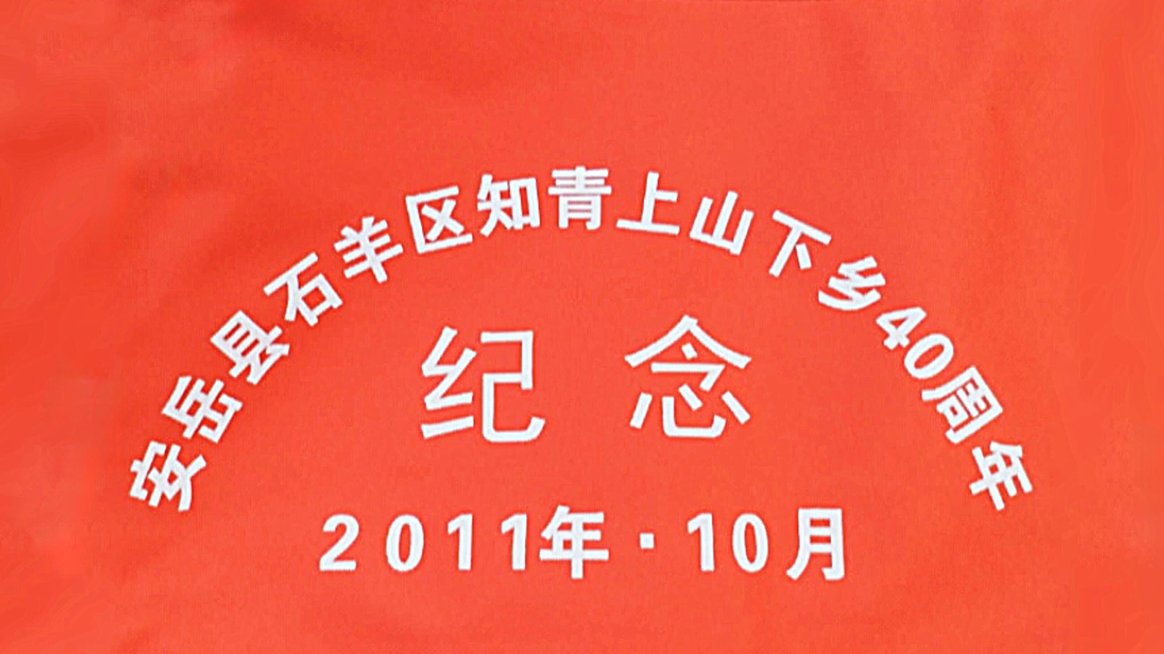 安岳石羊知青下乡四十周年4