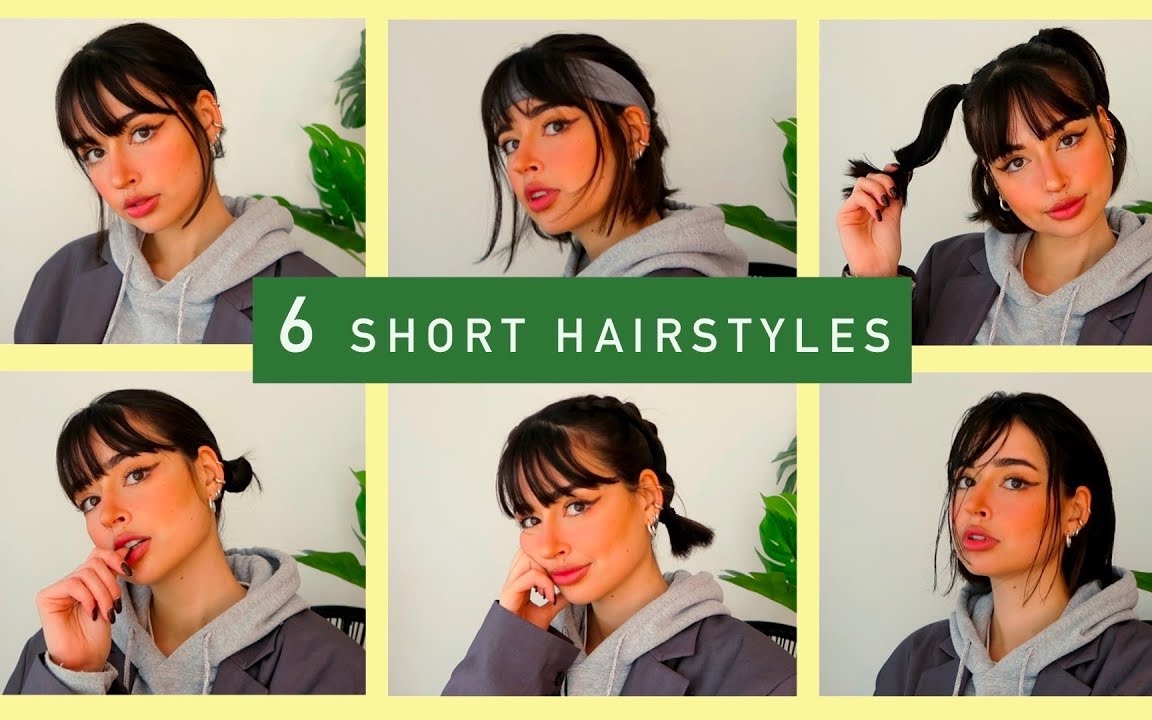 [图]【Irisloveunicorns】简单短发造型分享｜QUICK HAIRSTYLES FOR SHORT HAIR!!