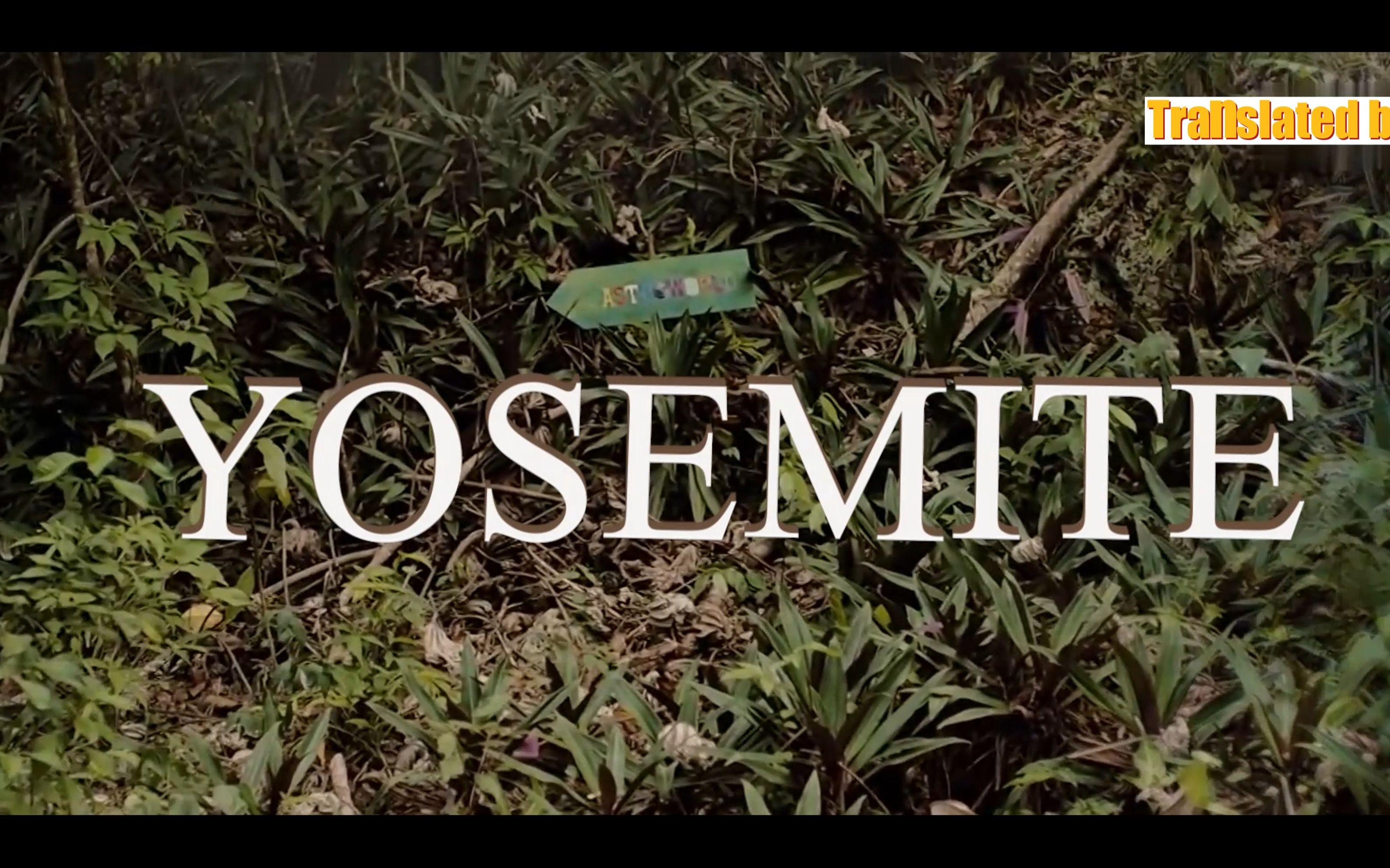 【中英MV】《YOSEMITE》 Travis Scott哔哩哔哩bilibili