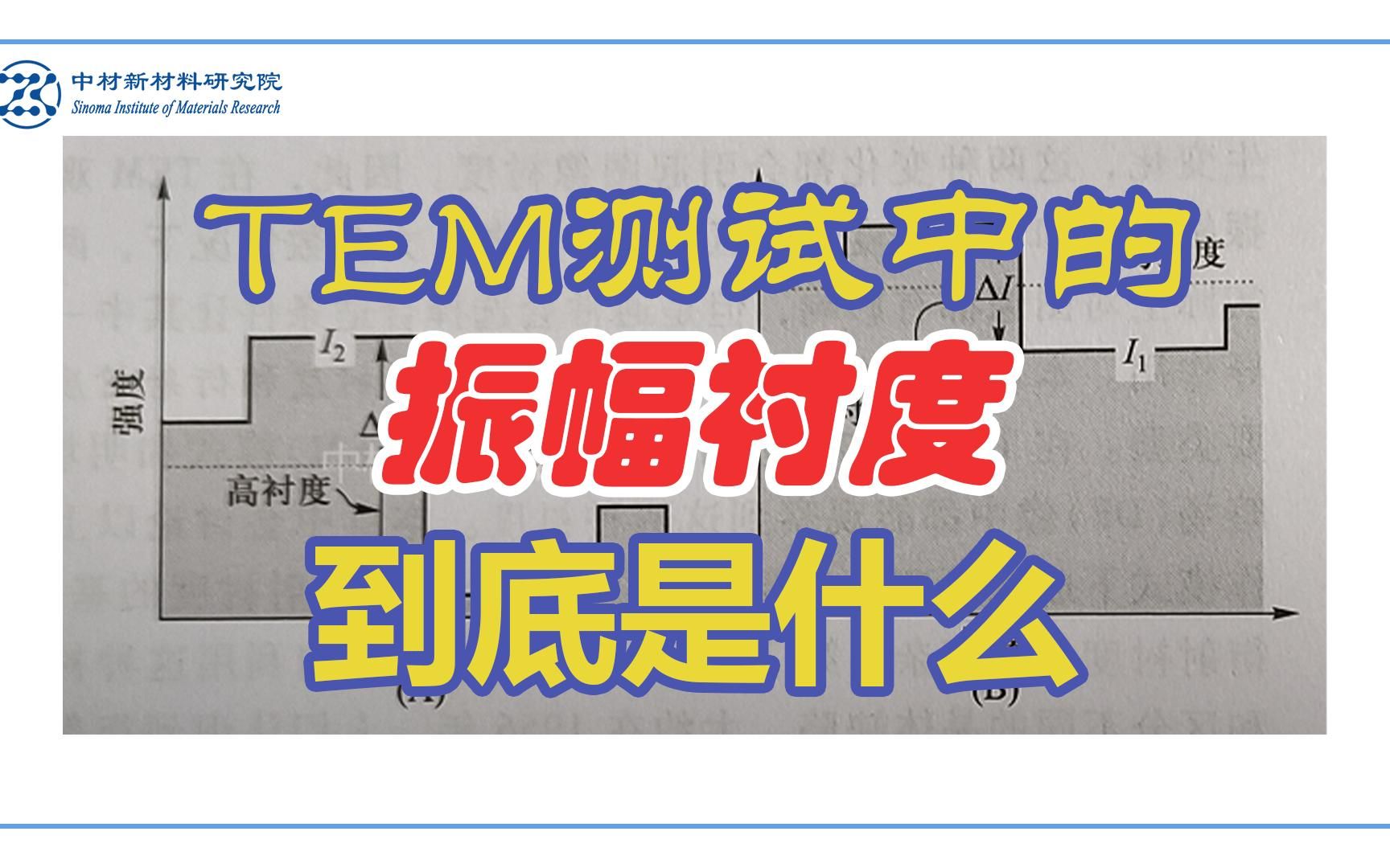 一个视频让你快速了解TEM制样中的振幅衬度到底是什么——TEM测试哔哩哔哩bilibili