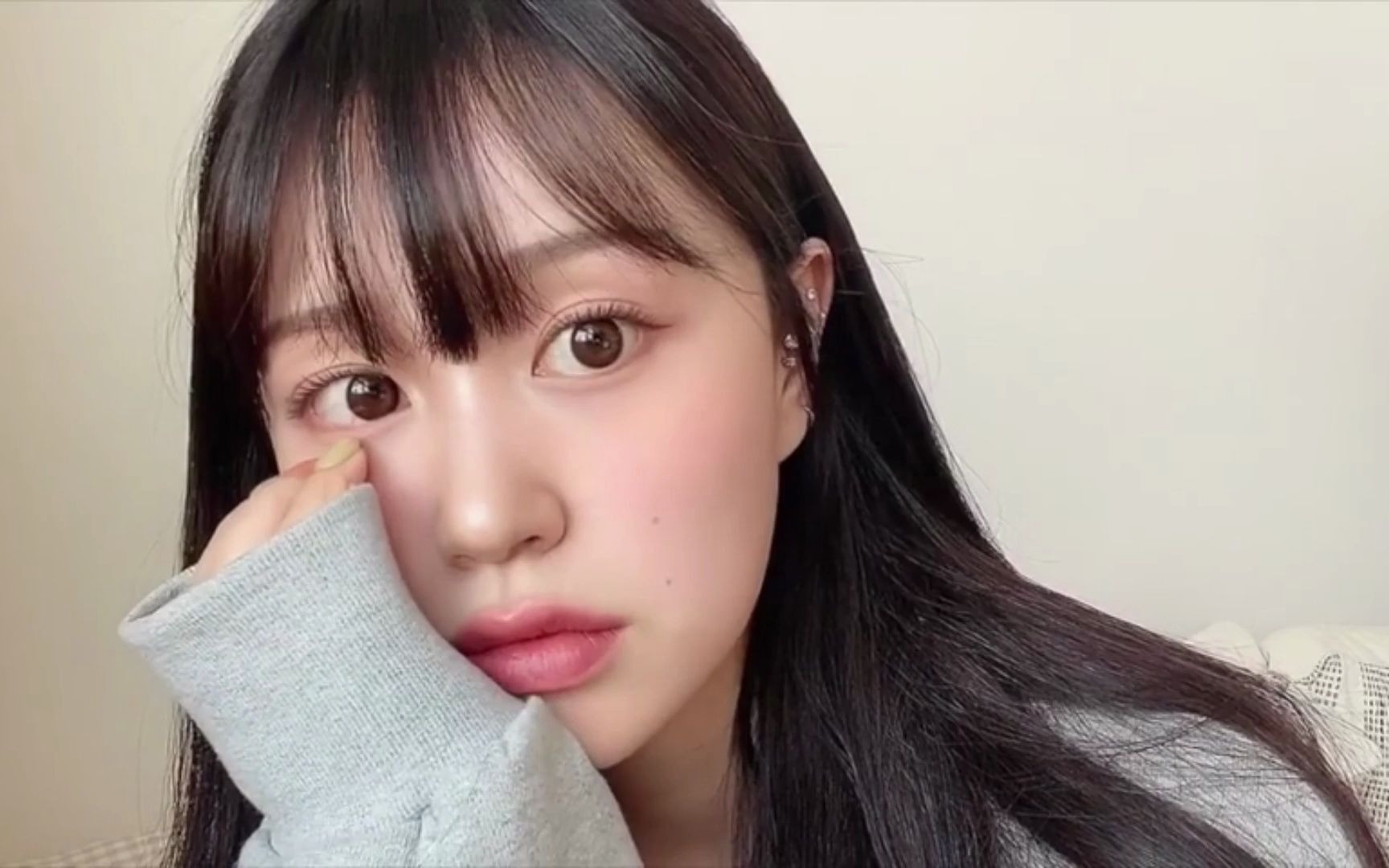 日常素颜感妆容,邻家大姐姐妆