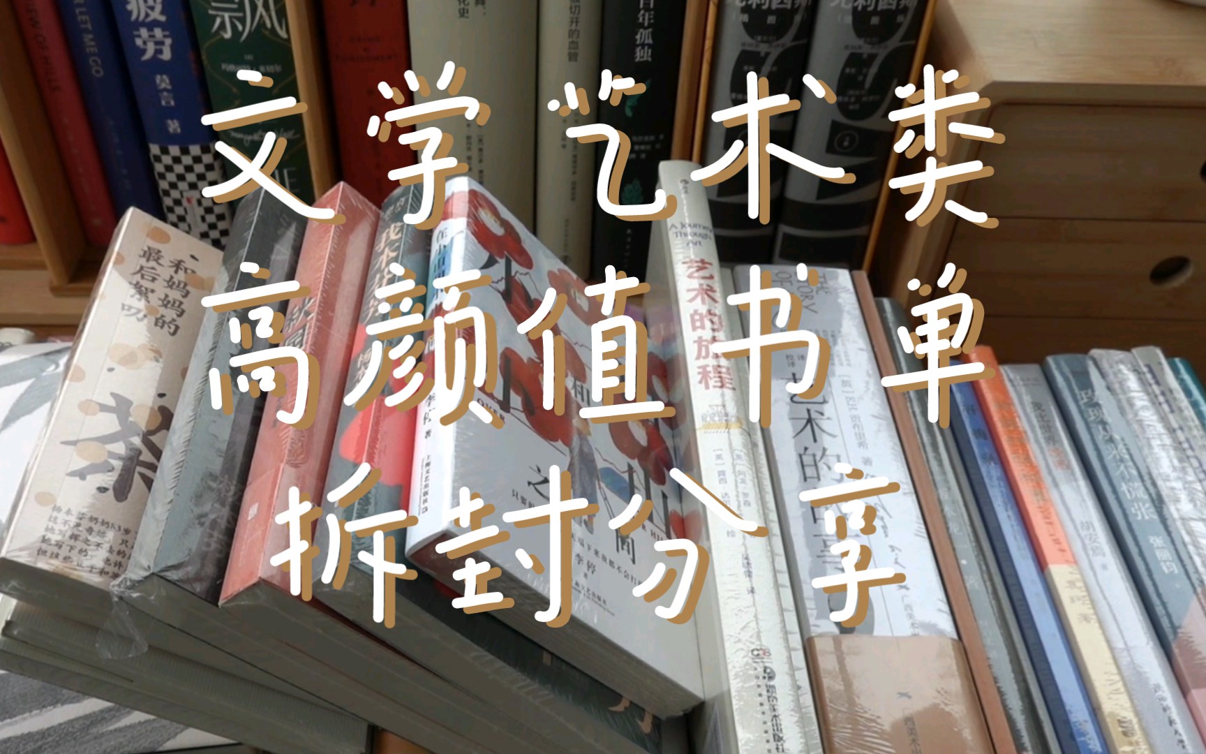 在时光的长河里领略生命之美 | 35本文艺类图书拆封分享哔哩哔哩bilibili