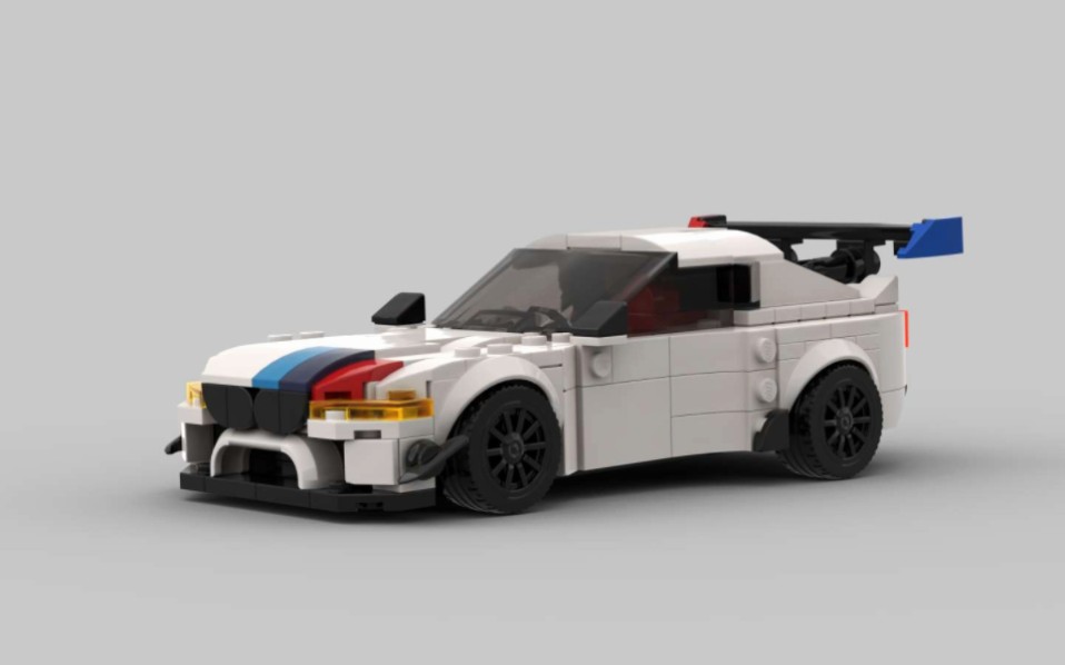 【lego moc乐高原创分享】宝马z4 gt3_哔哩哔哩_bilibili