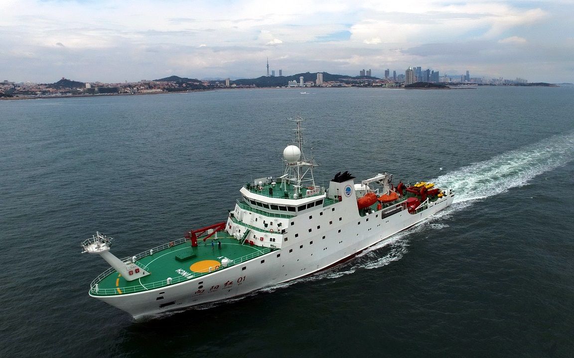 中国第一艘万吨级考察船续航力12000海里太牛了