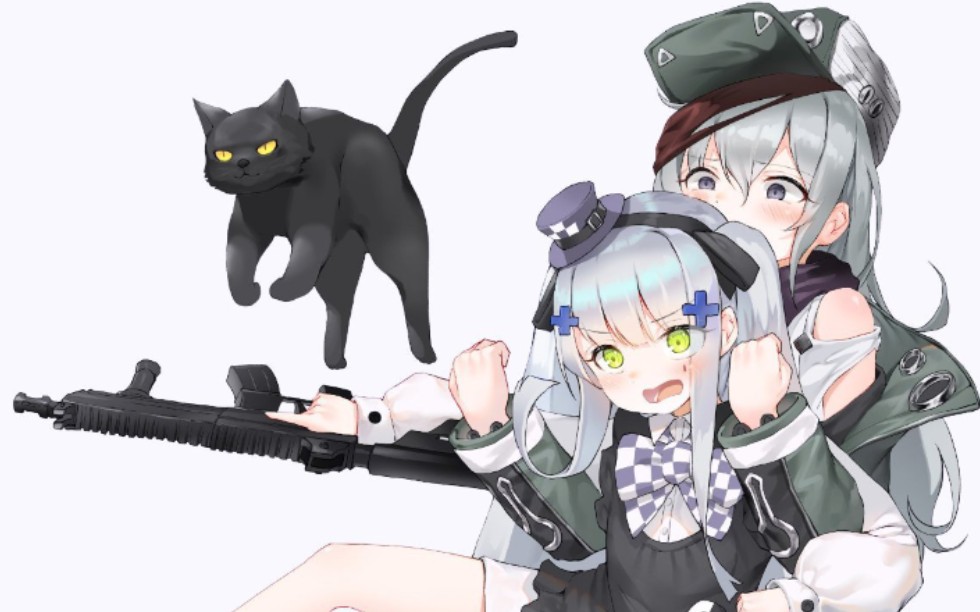 『atla白魔女』少女前线 hk416 黑猫的赠礼 誓约