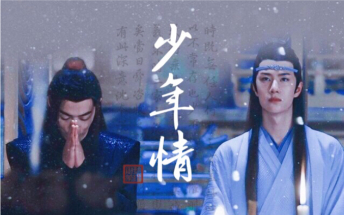 【陈情令 | 忘羡】少年情||吾爱至斯 化作飞花梦影 (台词剧情向)谁是谁非 甜多虐多 外人说的清吗哔哩哔哩bilibili