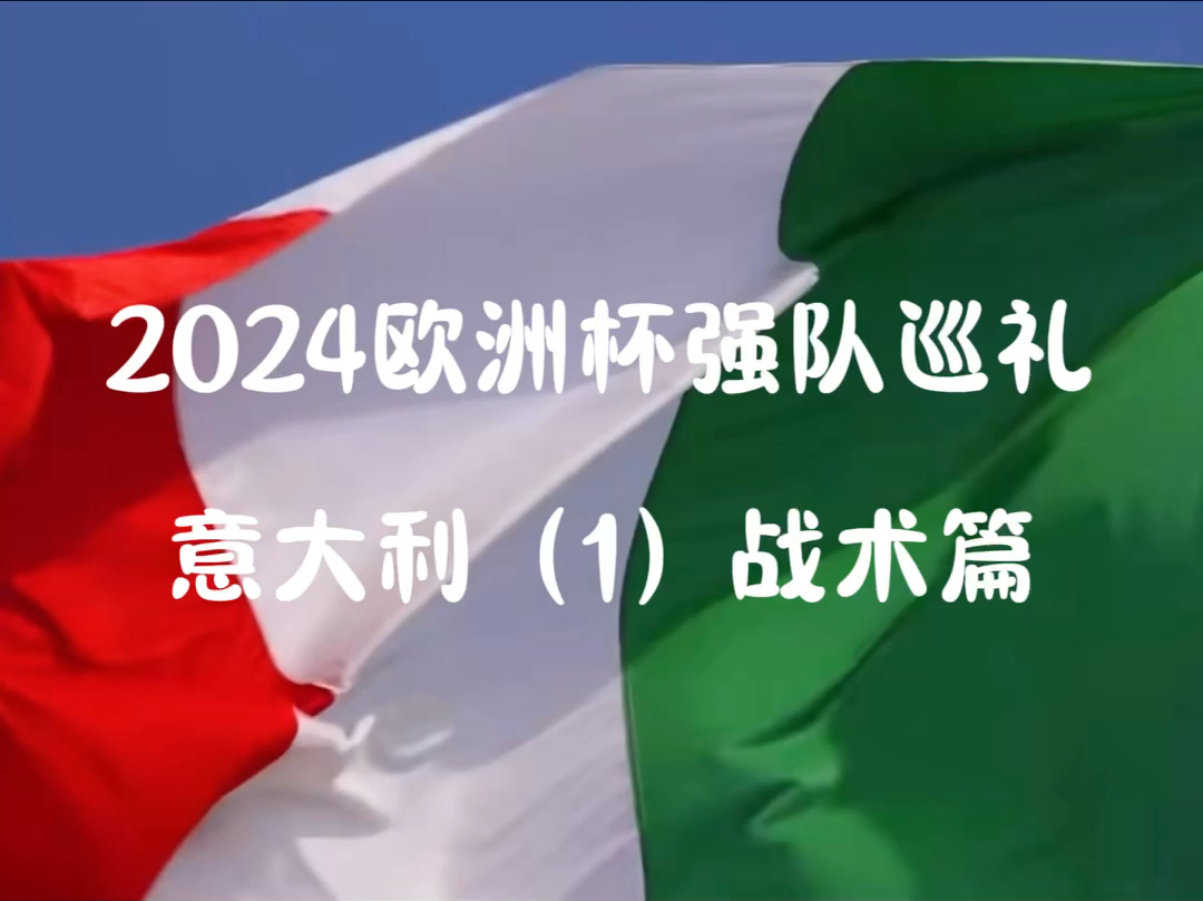 【2024欧洲杯强队巡礼——卫冕冠军意大利】哔哩哔哩bilibili