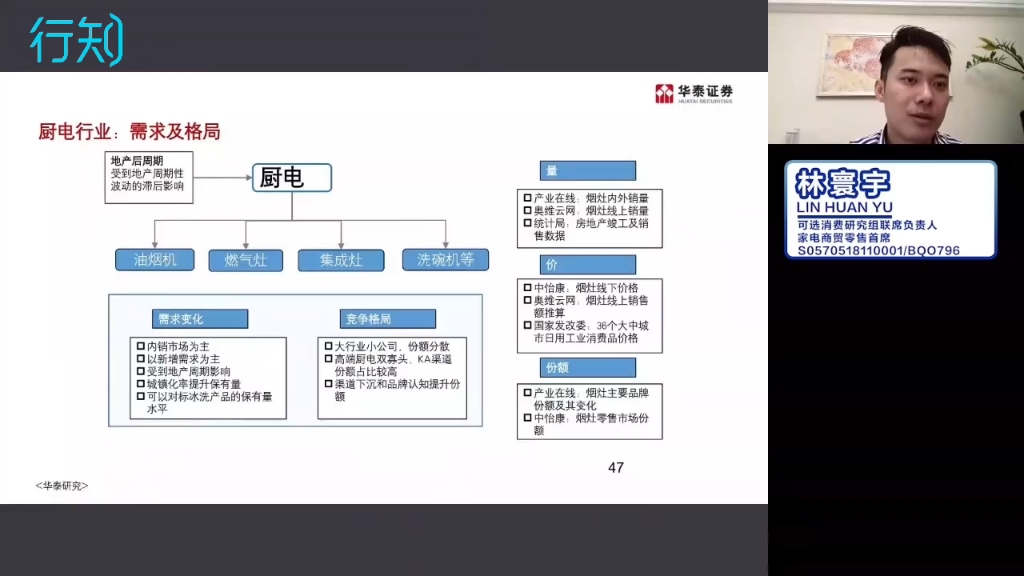 华泰证券家电行业分析框架培训哔哩哔哩bilibili