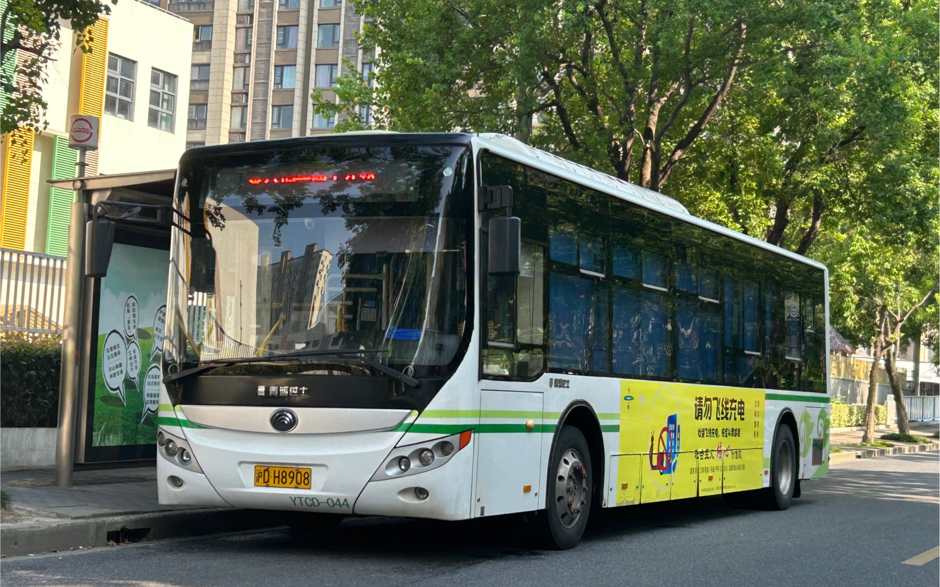 上海公交 青浦巴士 青浦14路 崧润路秀源路方向