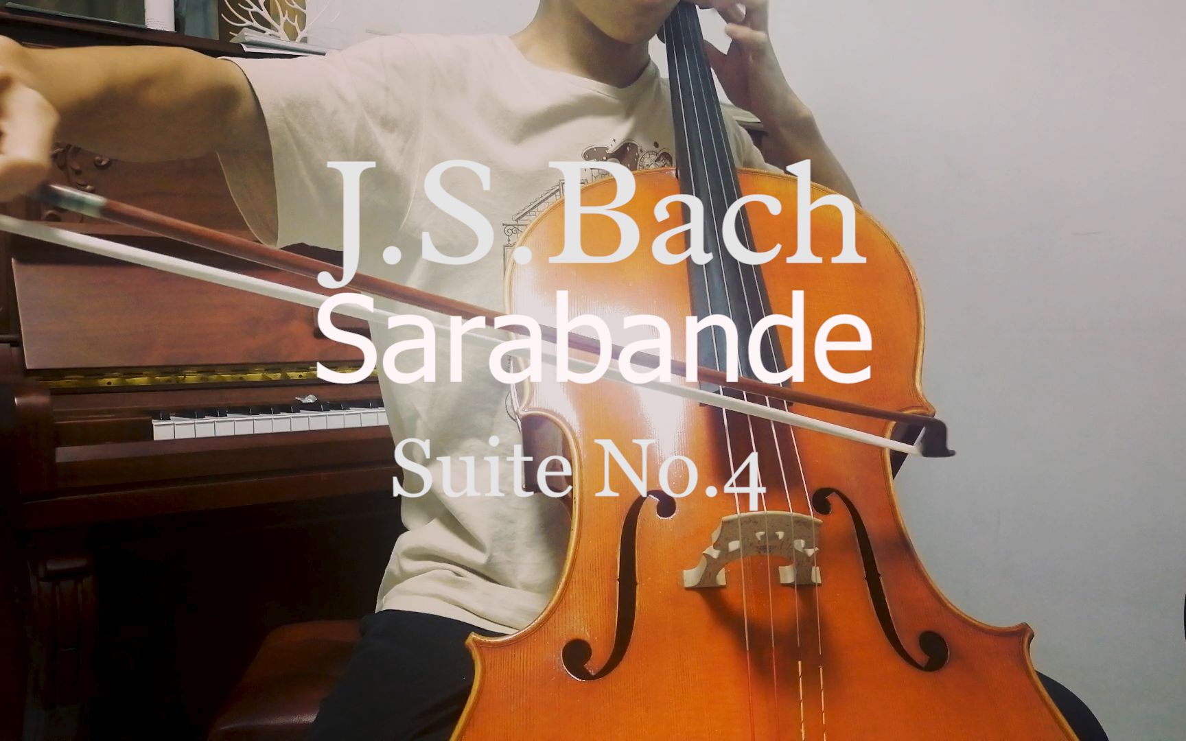 [图]【大提琴】巴赫无伴奏第四组曲—Sarabande Bach Suite No.4