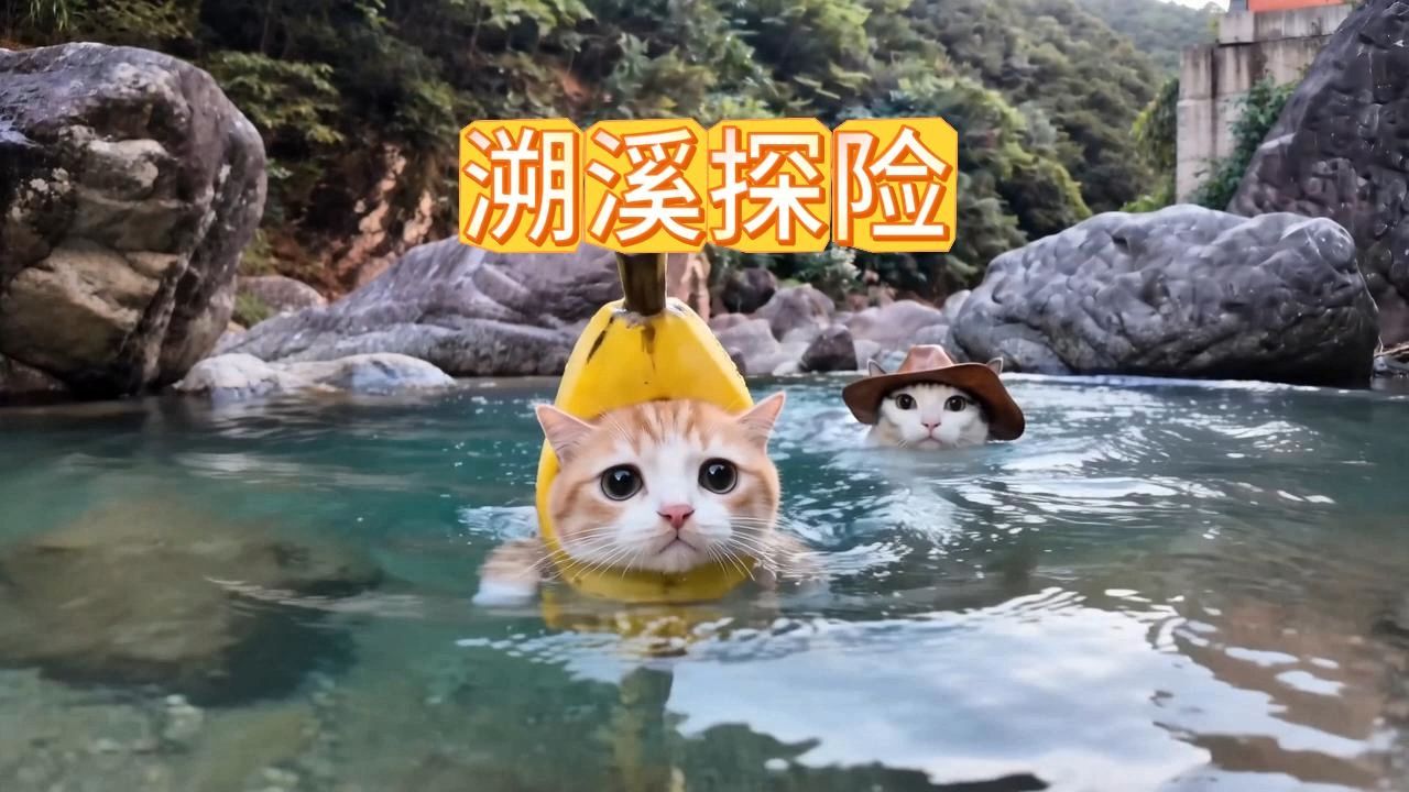 你玩过溯溪么？香蕉猫的vlog