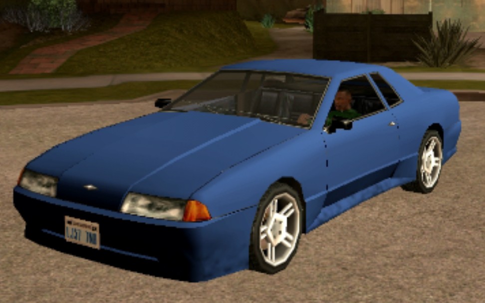 《侠盗猎车手:圣安地列斯》洛杉矶下水道 elegy 1:43