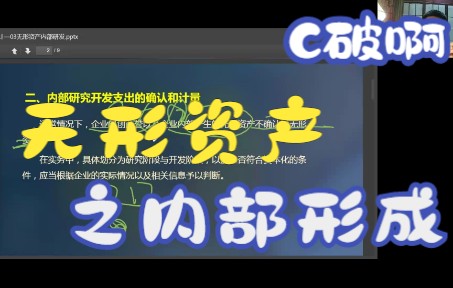 注会会计15内部研发形成无形资产3哔哩哔哩bilibili