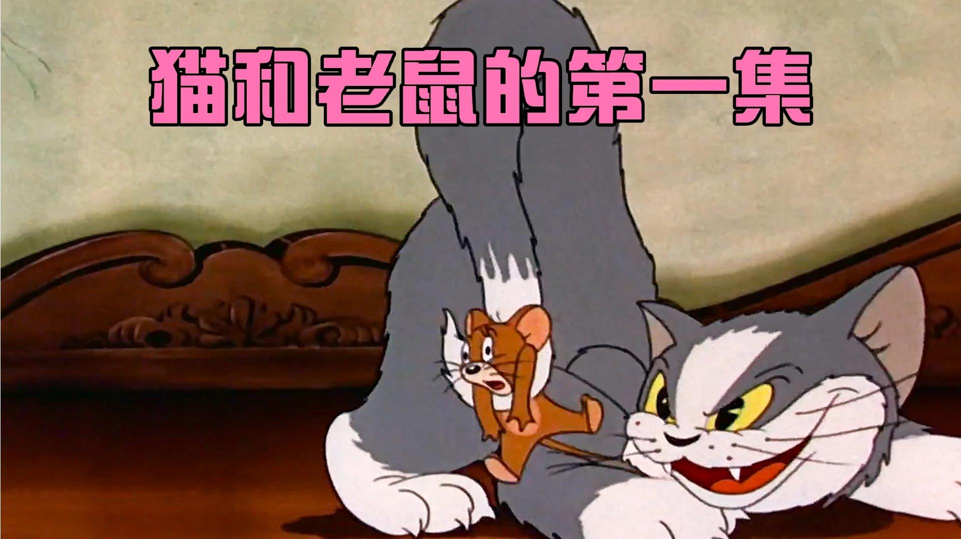 猫和老鼠:猫和老鼠的第一集,当时汤姆随意就能拿捏杰瑞,而杰瑞却智商