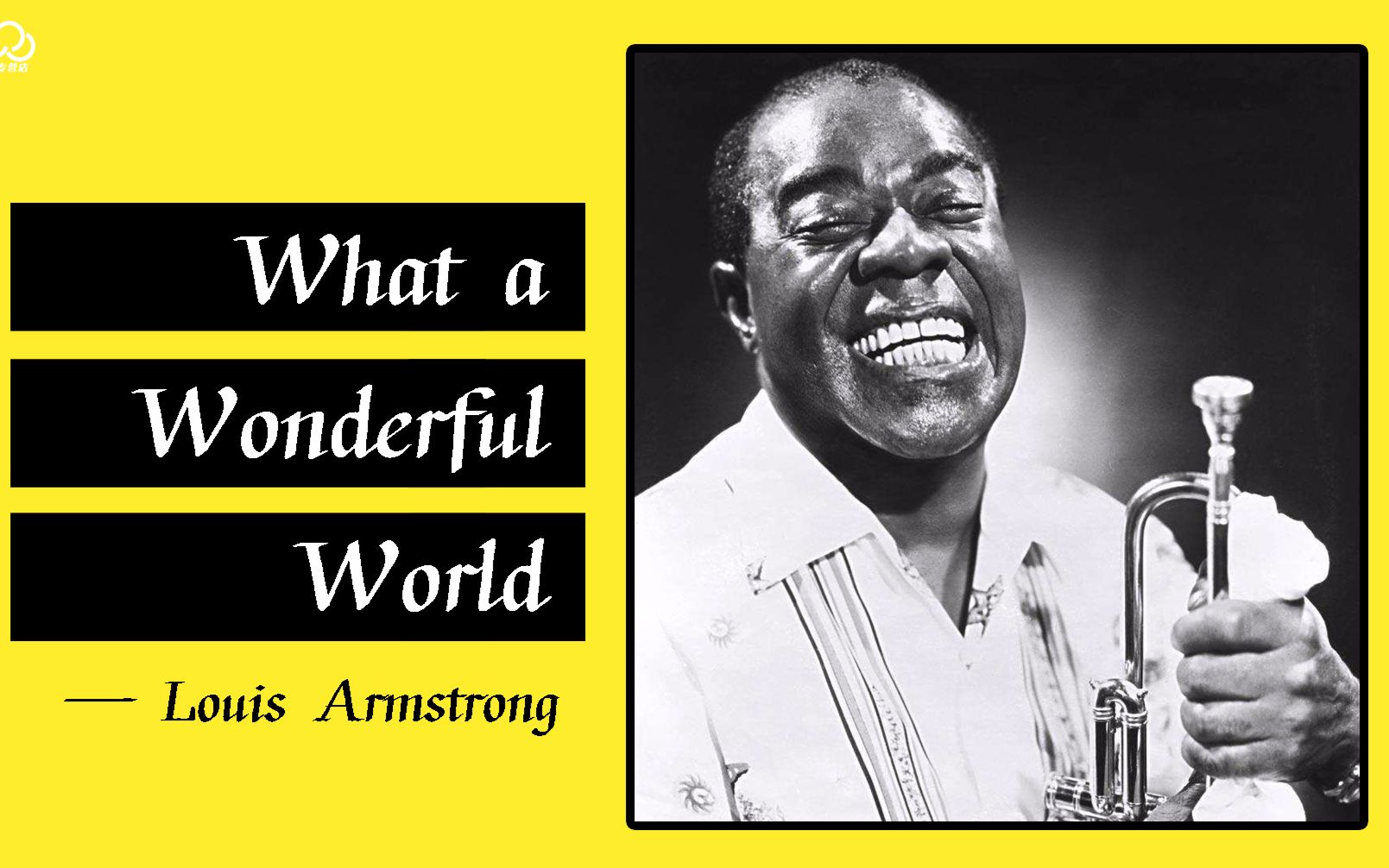 尤克里里指弹whatawonderfulworld爵士音乐之王louisarmstrong的美好