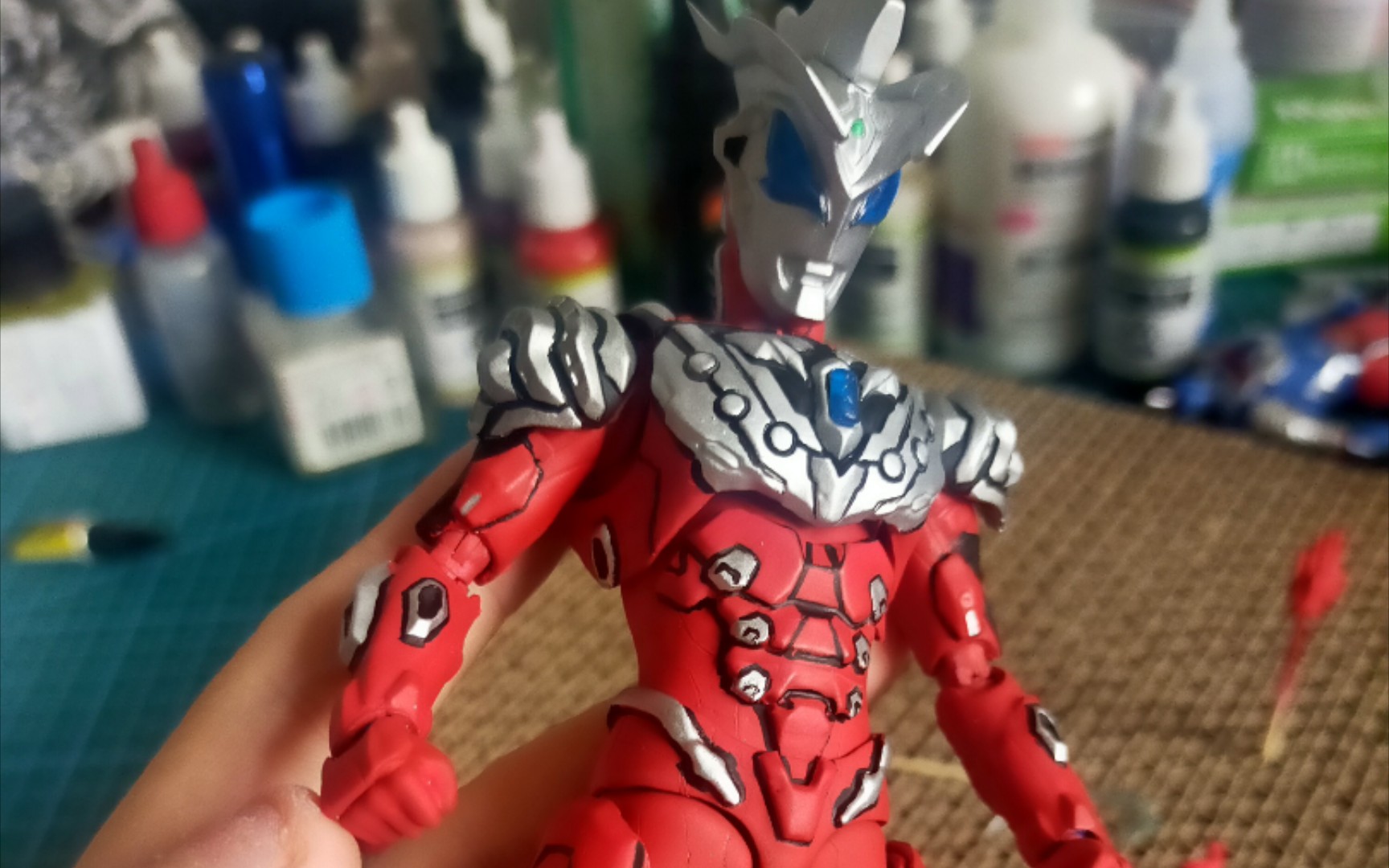 捷德奥特曼刚燃形态shf (魔改版本)